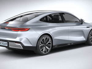 Geely Galaxy E8 2024 Modello 3D