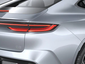 Geely Galaxy E8 2024 3D Model