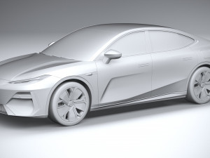 Geely Galaxy E8 2024 Modello 3D