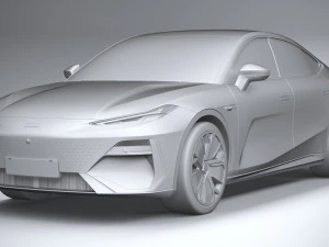 Geely Galaxy E8 2024 3D Model