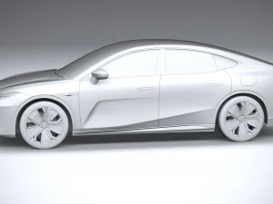 Geely Galaxy E8 2024 3D Model