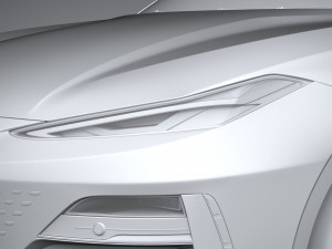 Geely Galaxy E8 2024 Modello 3D