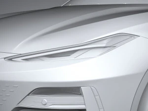 Geely Galaxy E8 2024 3D Model