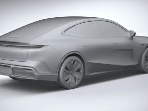 Geely Galaxy E8 2024 3D Model