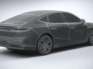 Geely Galaxy E8 2024 3D Model