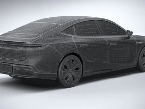 Geely Galaxy E8 2024 3D Model