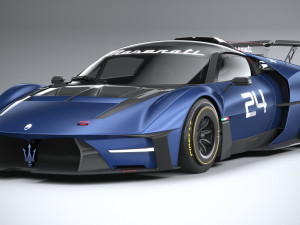 Maserati MCXtrema 2024 3D Model