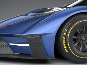 Maserati MCXtrema 2024 3D Model