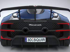 Maserati MCXtrema 2024 3D Model