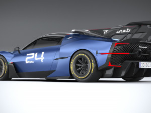 Maserati MCXtrema 2024 3D Model