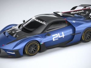 Maserati MCXtrema 2024 3D Model