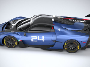 Maserati MCXtrema 2024 3D Model