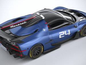 Maserati MCXtrema 2024 3D Model