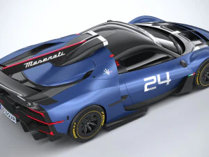 Maserati MCXtrema 2024 3D Model