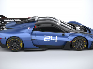 Maserati MCXtrema 2024 3D Model