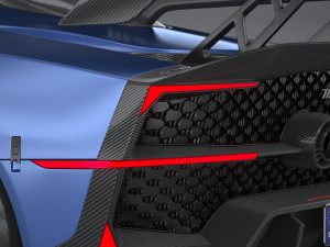 Maserati MCXtrema 2024 3D Model