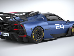 Maserati MCXtrema 2024 3D Model
