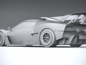 Maserati MCXtrema 2024 3D Model