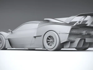 Maserati MCXtrema 2024 3D Model
