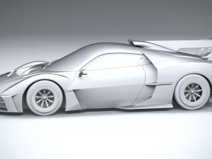 Maserati MCXtrema 2024 3D Model