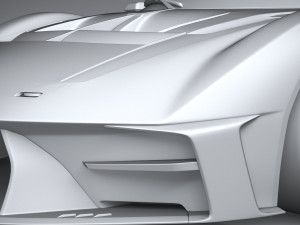 Maserati MCXtrema 2024 3D Model
