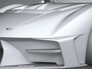 Maserati MCXtrema 2024 3D Model