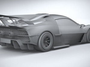 Maserati MCXtrema 2024 3D Model