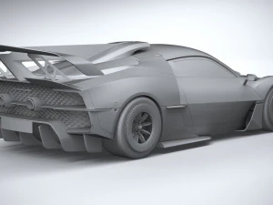 Maserati MCXtrema 2024 3D Model