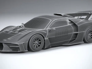 Maserati MCXtrema 2024 3D Model