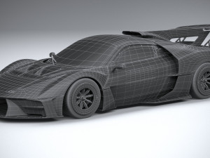 Maserati MCXtrema 2024 3D Model