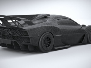 Maserati MCXtrema 2024 3D Model