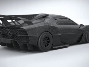 Maserati MCXtrema 2024 3D Model