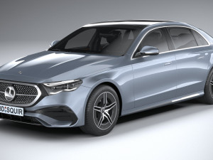 Mercedes-Benz E-class Long 2024 Model 3D