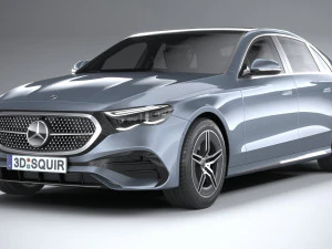 Mercedes-Benz E-class Long 2024 3D Model