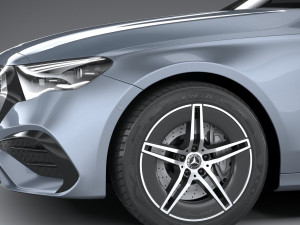 Mercedes-Benz E-class Long 2024 Model 3D