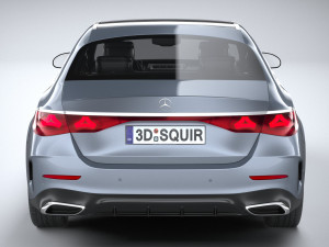 Mercedes-Benz E-class Long 2024 Model 3D