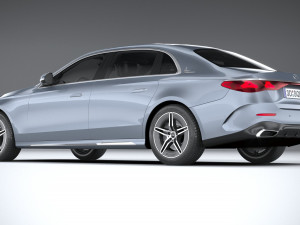 Mercedes-Benz E-class Long 2024 Model 3D