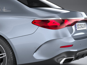 Mercedes-Benz E-class Long 2024 Model 3D
