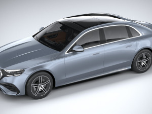 Mercedes-Benz E-class Long 2024 Model 3D