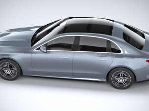 Mercedes-Benz E-class Long 2024 Model 3D