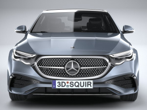 Mercedes-Benz E-class Long 2024 Model 3D