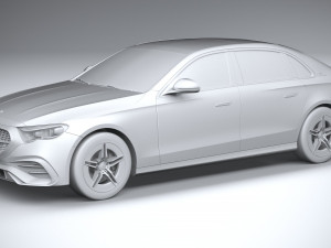 Mercedes-Benz E-class Long 2024 Model 3D