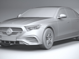 Mercedes-Benz E-class Long 2024 Model 3D