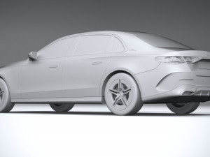 Mercedes-Benz E-class Long 2024 Model 3D