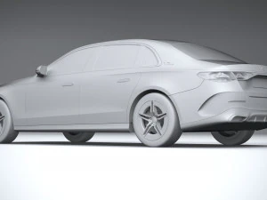 Mercedes-Benz E-class Long 2024 3D Model