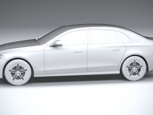 Mercedes-Benz E-class Long 2024 Model 3D