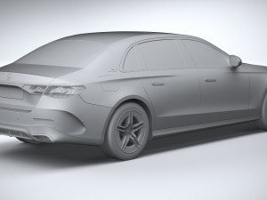 Mercedes-Benz E-class Long 2024 Model 3D