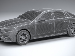 Mercedes-Benz E-class Long 2024 Model 3D