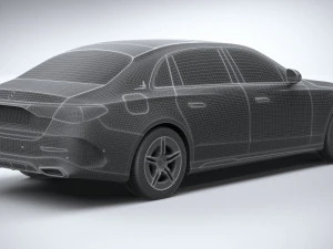 Mercedes-Benz E-class Long 2024 3D Model