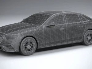 Mercedes-Benz E-class Long 2024 3D Model